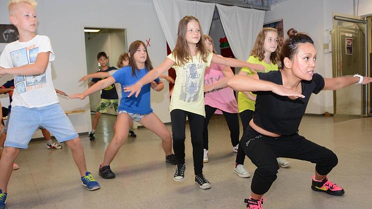 Hip-Hop-Schnupperstunde mit Sharon Brach Foto: Dagmar Besand