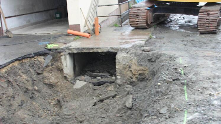 Das bisherige Flussbett des Tiefenbachs   Foto: Friedwald Schedel