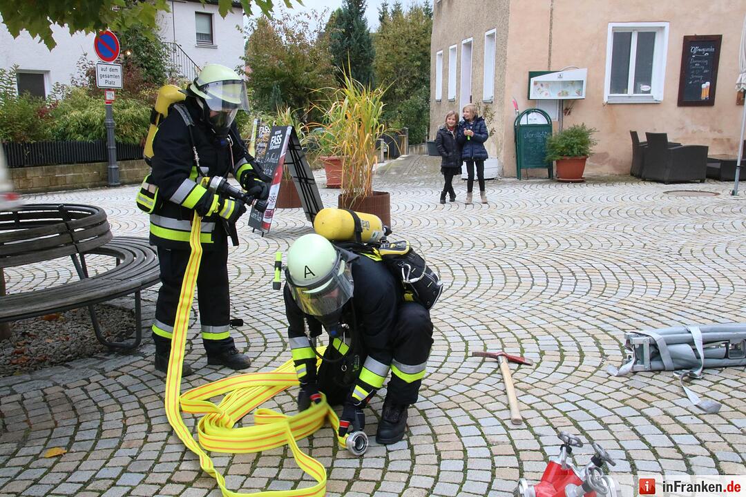 Feuerwehr Hollfeld Großübung