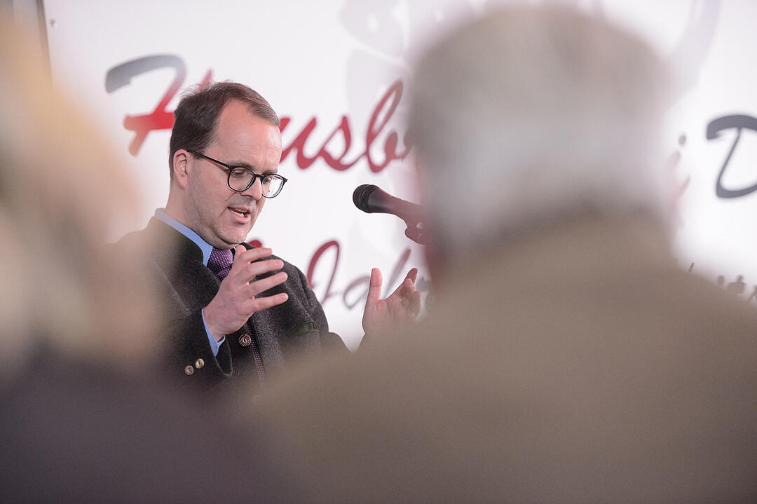 Markus Rinderspacher beim Tag des Bieres