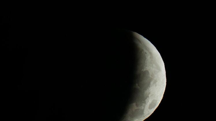 Partielle Mondfinsternis - Bayern