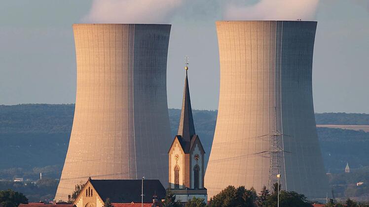 Das Atomkraftwerk in Grafenrheinfeld wird abgerissen.   Karl-Josef Hildenbrand, dpa