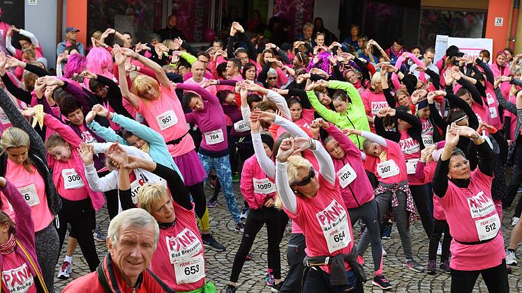 Zum Pinklauf 2017 kamen 1201 Teilnehmer - ein Rekord. Foto: Archiv/Roland Rinklef