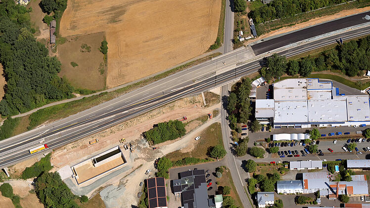 A70 bei Thurnau nach Hangrutsch verlegt: Verkehr fließt erstmals über neue Strecke