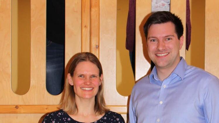 Neue Vorstand: (oben von links) Melanie Hofmann, Ines Krake, sowie Viola Eckert und Benedikt Keßler. Foto: Martina Straub