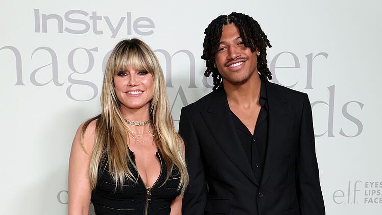 Gemeinsam besuchen Heidi Klum und ihr Sohn Henry in ihrer Doku eine Award-Show.