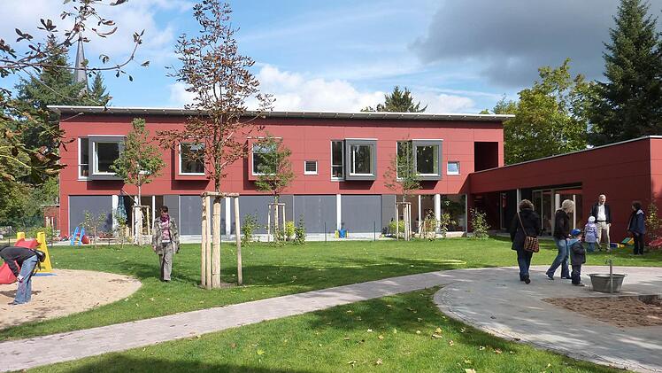 Kinderhaus mit Familienzentraum St. Johannis Forchheim. Architektur: rößner + waldmann, Erlangen. Besichtigung Samstag 11 bis 13 Uhr, Zweibrückenstraße 40b.  Foto: Richard Waldmann
