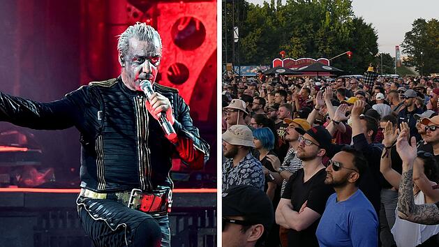 Rammstein im Zwischenprogramm von Rock im Park