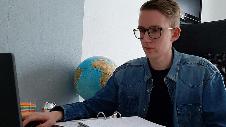 Marius Michel macht 2021 am CVG sein Abitur.
