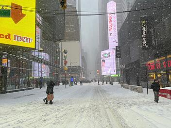 Winterwetter in den USA