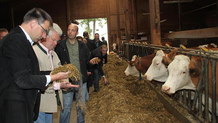 Futtertester: Martin Schöffel und Ludwig von Lerchenfeld.