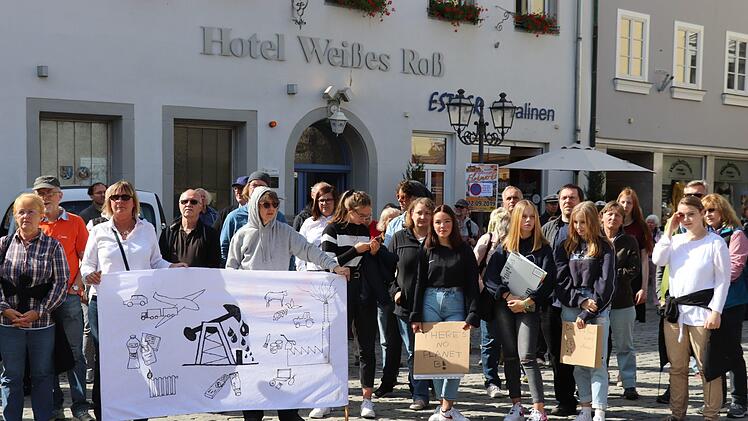 Impressionen von der Veranstaltung auf dem Marktplatz.Foto. Katrin Geyer