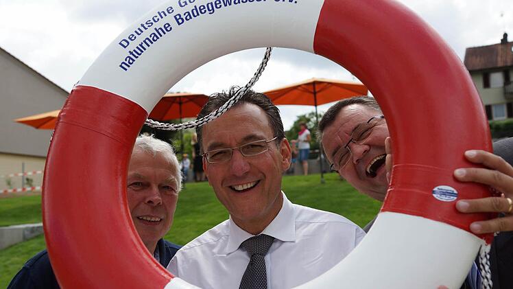 Eröffnung Naturbad Aura