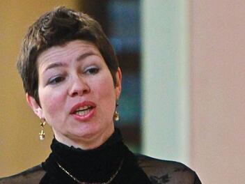 Nele Gramß sang die Uraufführung eines Lieder-Zyklus von Rainer Pezolt.Foto: Archiv/Jochen Berger