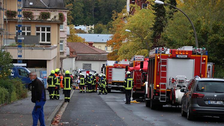 Feuerwehren aus Garitz, der Stadt Bad Kissingen und Reiterswiesen kamen zum Einsatz.