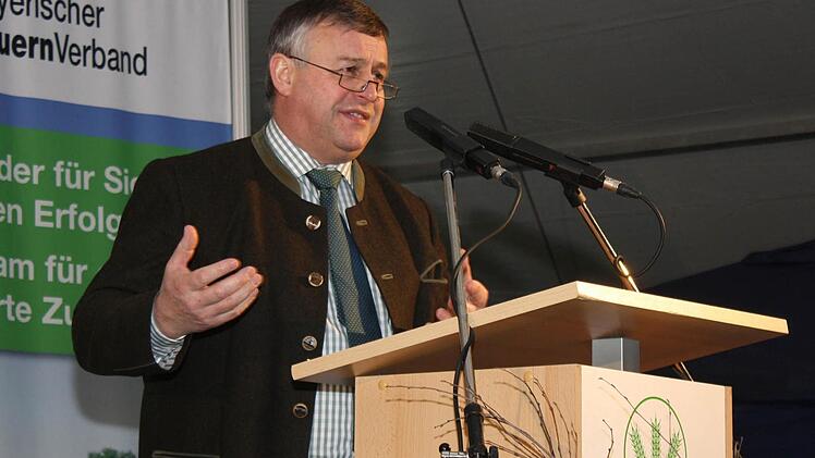 "Wir Landwirte sind ein wichtiger Aktivposten im ländlichen Raum", betonte BBV-Präsident Walter Heindl.