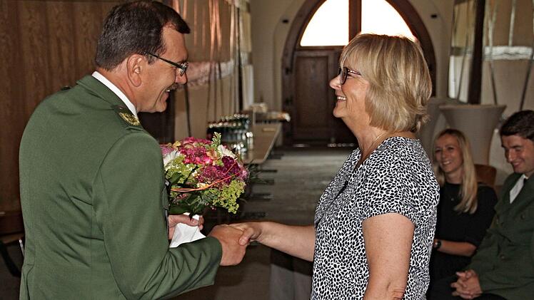 Blumen vom PP für Anette Watzlawek.