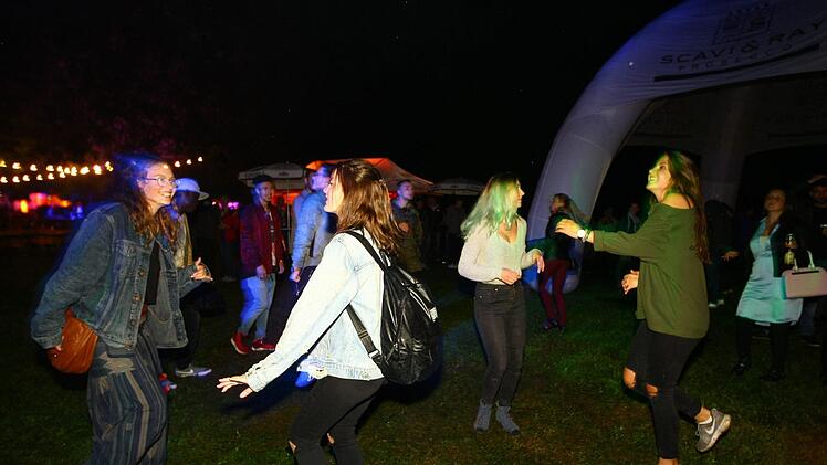 Impressionen von der Nacht am See in Trebgast  Foto: Monika Limmer