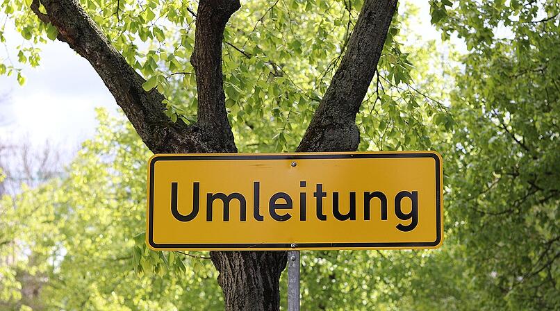B173 Lichtenfels: Sperrungen und Umleitungen