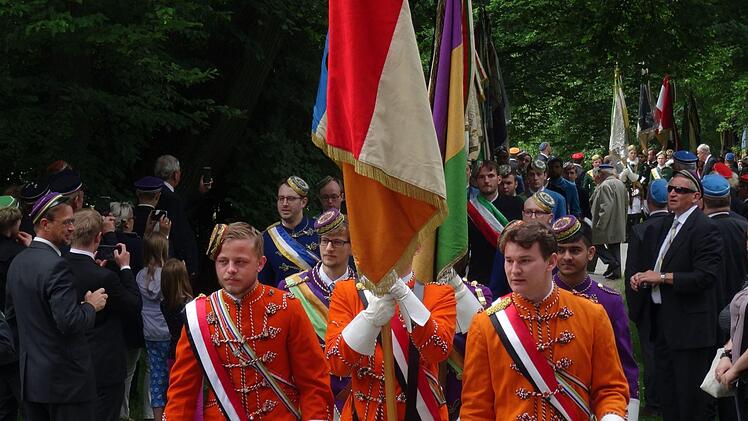 CC-Gedenken am Ehrenmal im Coburger HofgartenFoto: Jochen Berger