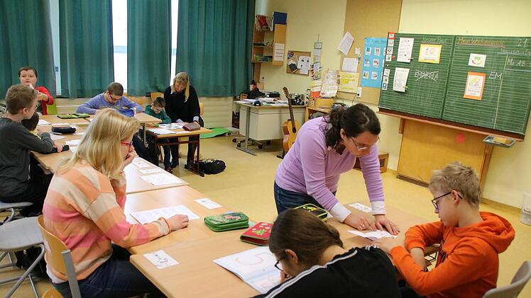 Die Klassenzimmer der Stettfelder Grundschule werden voraussichtlich für zwei Jahre von der Paul-Moor-Schule genutzt.  Foto: Jutta Rudel