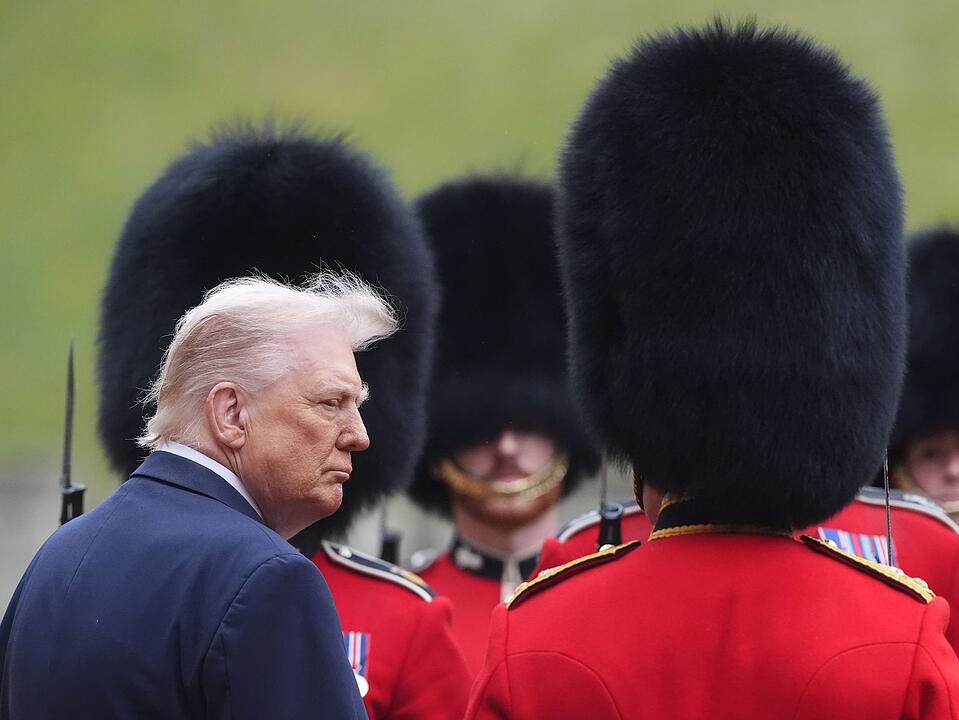 US-Präsident Trump besucht Großbritannien