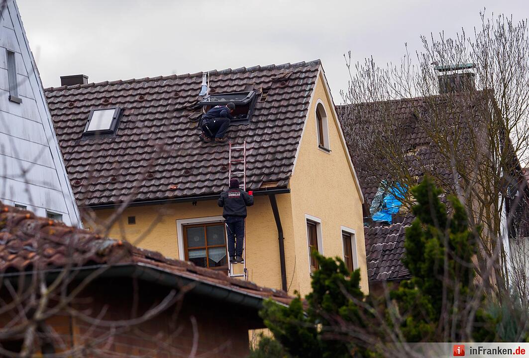 Tornado in Kürnach - Tag danach