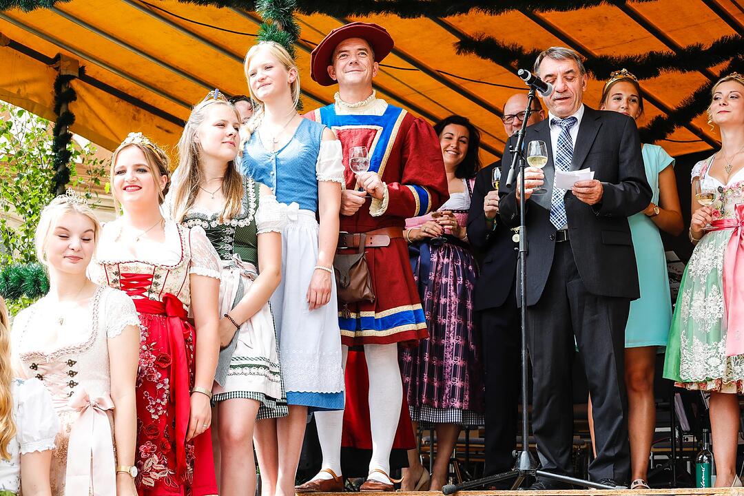 Weinfest-Eröffnung in Zeil am Main