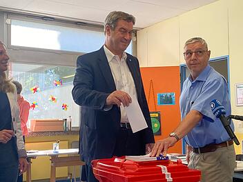Europawahl 2024: Markus Söder hat seine Stimme schon abgegeben