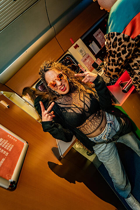 Die beste Party im Zug!