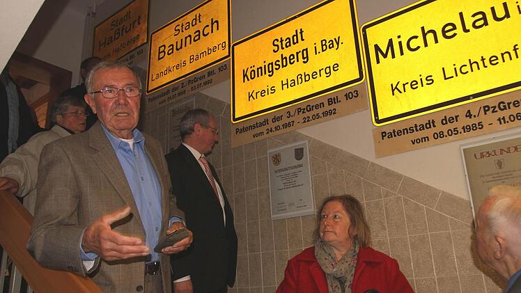 Groß war das Interesse im Museum der ehemaligen Eberner Garnisonen. Foto: Geiling