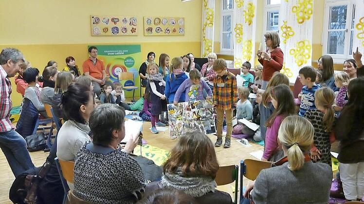 Die Zeiler Kinder beschäftigten sich mit der Freundschaft zwischen Petrus und Jesus. Foto: privat