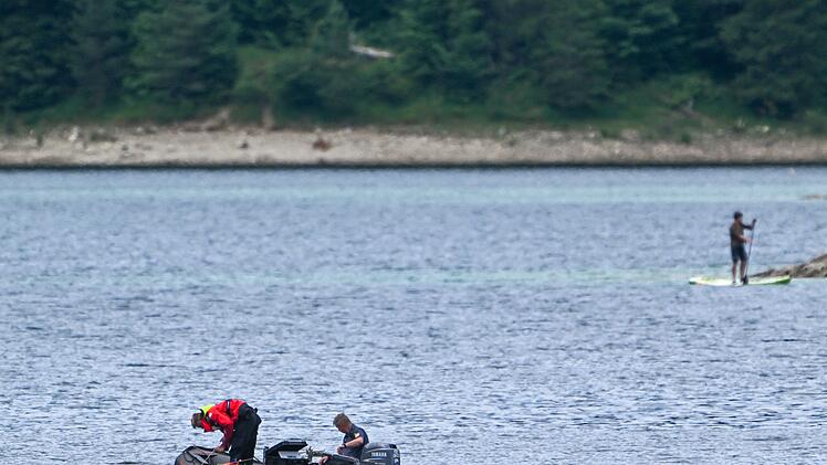 Nach dem Badeunfall auf dem Eibsee mit zwei Vermissten