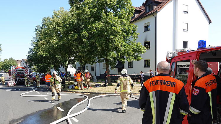 Zimmerbrand in Ha&szlig;furt