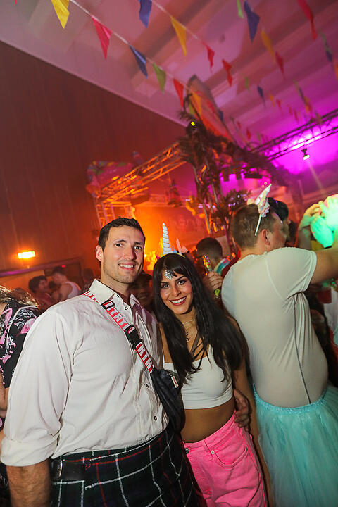 Beste Partystimmung in der Stadthalle