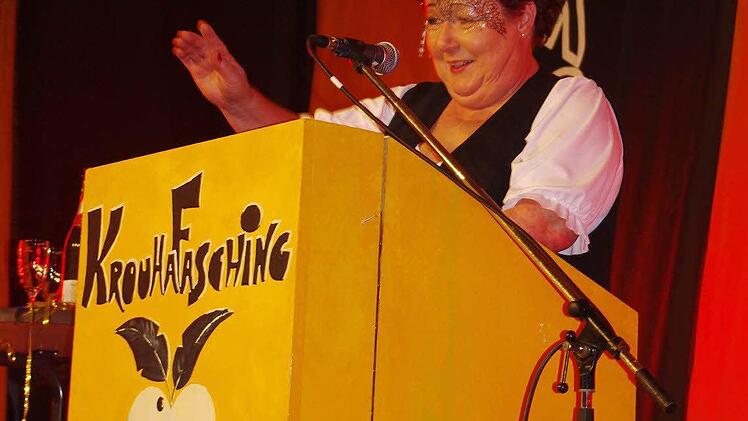 Gerda Hannweber war auch heuer wieder der "Star des Abends" . Foto: Heike Schülein