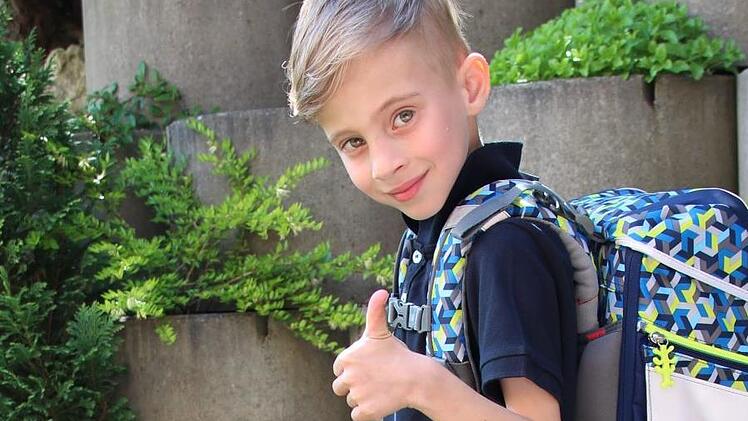 Finn Henneberger kommt in die Schule. Das Tageblatt begleitet die Familie schon bei den Vorbereitungen. Das nächste Mal nehmen wir seinen Schulweg unter die Lupe.