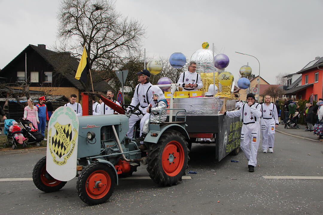 Faschingsumzug in Oberhaid