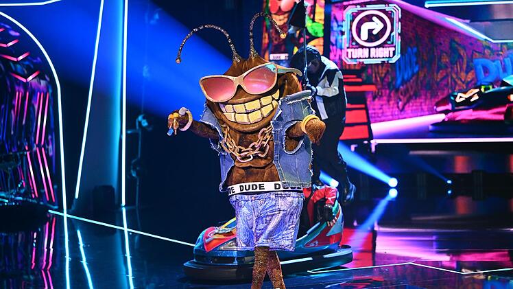 Der Dude rockte mit "All The Small Things" (Blink-182) die Halle. Trotzdem musste er am Ende lange um den Einzug in die nächste Runde zittern.