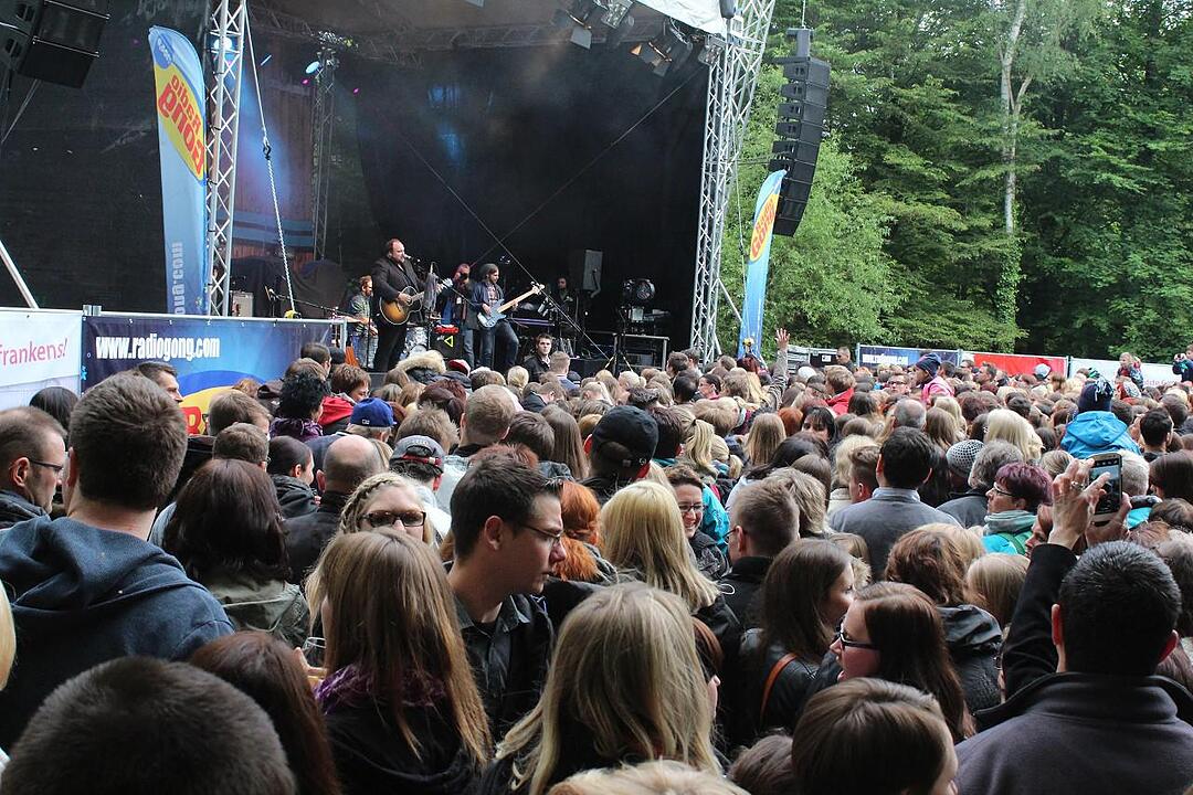 Revolverheld in Volkach