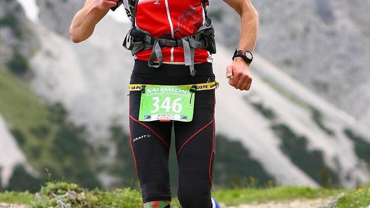 Matthias Barsch beim Zugspitz-Ultra-Trail 2012.