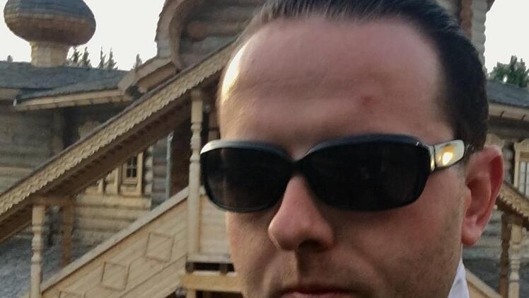 In diesem Outfit als Falco wird sich Thomas Lehnert an der Aufguss-Meisterschaft im Juli in Bad Staffelstein beteiligen. Foto: privat