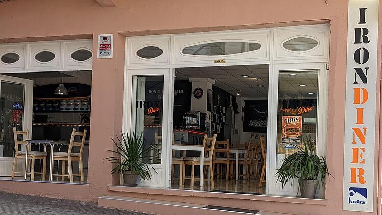 Der neue Arbeitsplatz der Auswanderer aus dem Landkreis: das "Iron Diner" in El Arenal. Foto: Damaris Rosa