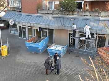 Das Ladenzentrum ist in doppelter Hinsicht ein Sanierungsfall. Nach einer Brandstiftung Anfang Dezember muss nicht nur das Konzept gründlich überarbeitet werden. Fotos: Ronald Rinklef