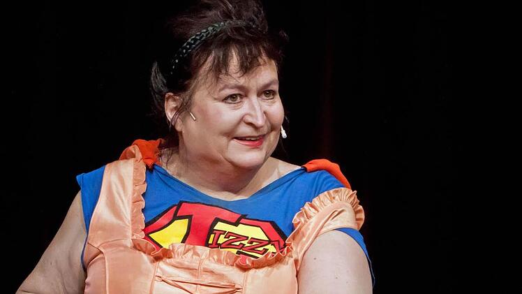 Lizzy Aumeier als Superlizzy in CoburgFoto: Jochen Berger