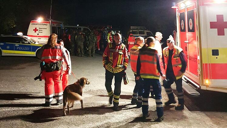 Hammelburg: Spektakulärer Großeinsatz - über 750 Einsatzkräfte suchen verschollenen Soldaten