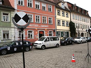 Für die Ermittlungen zu den gewalttätigen Angriffen führten Spezialisten der Kriminalpolizei und des Landeskriminalamts im Dezember 2017 am Tatort 3-D-Messungen durch. Foto: News5/Merzbach (Archiv)
