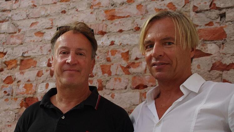 Rainer Trinkwalter (l.) und Hans-Joachim Barnickel. Foto: Marco Meißner