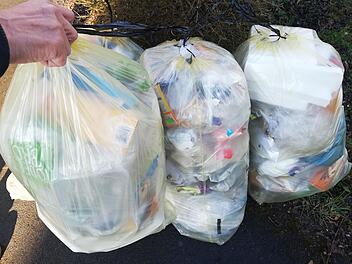 In vielen Haushalten fällt derzeit mehr Verpackungsmüll an, weil die Menschen mehr daheim sind.Foto: Heike Beudert
