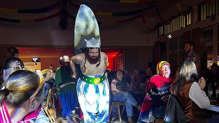 Obelix vom &bdquo;Burschen-Balledd&ldquo;.